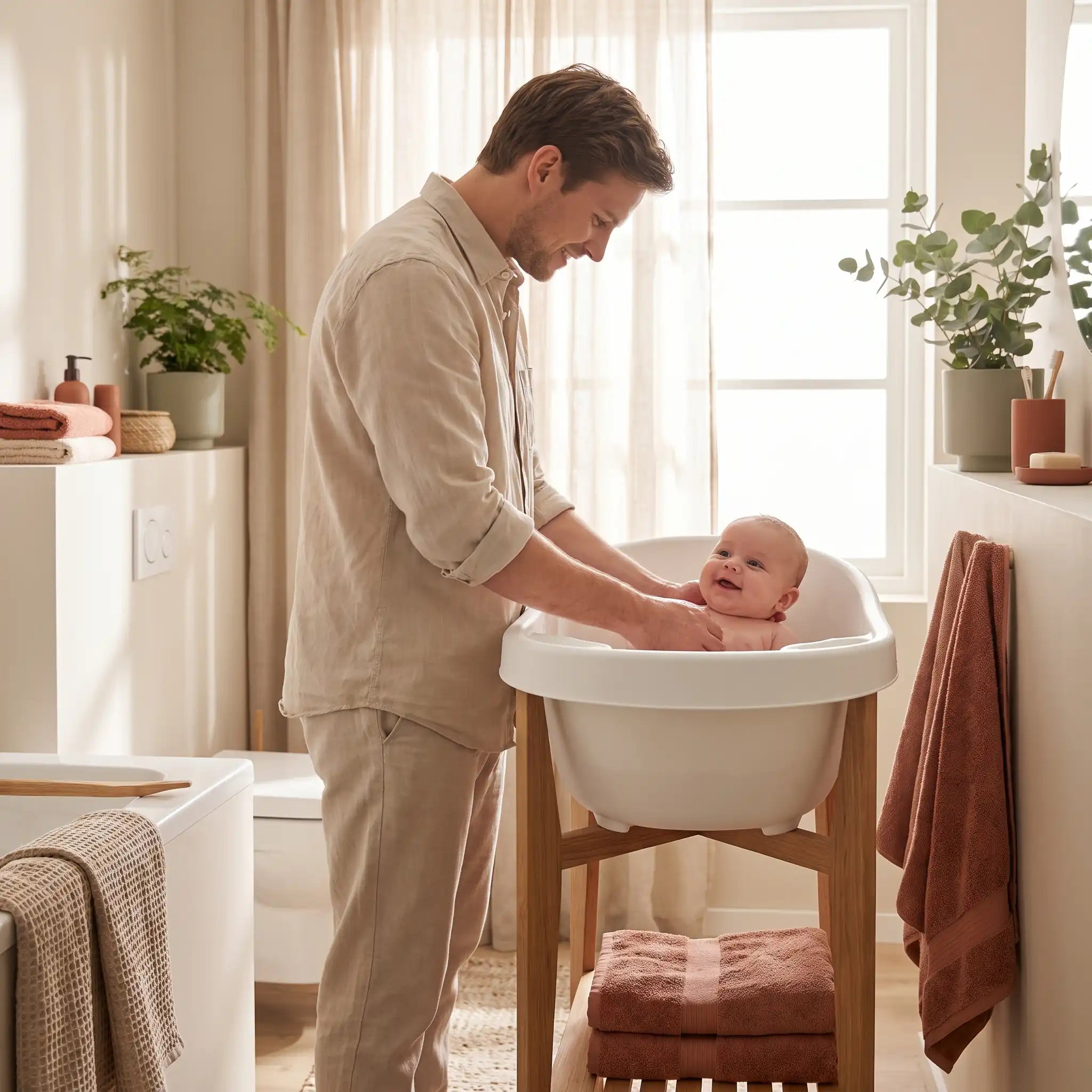 baignoire-bebe-sur-pied-salle-de-bain