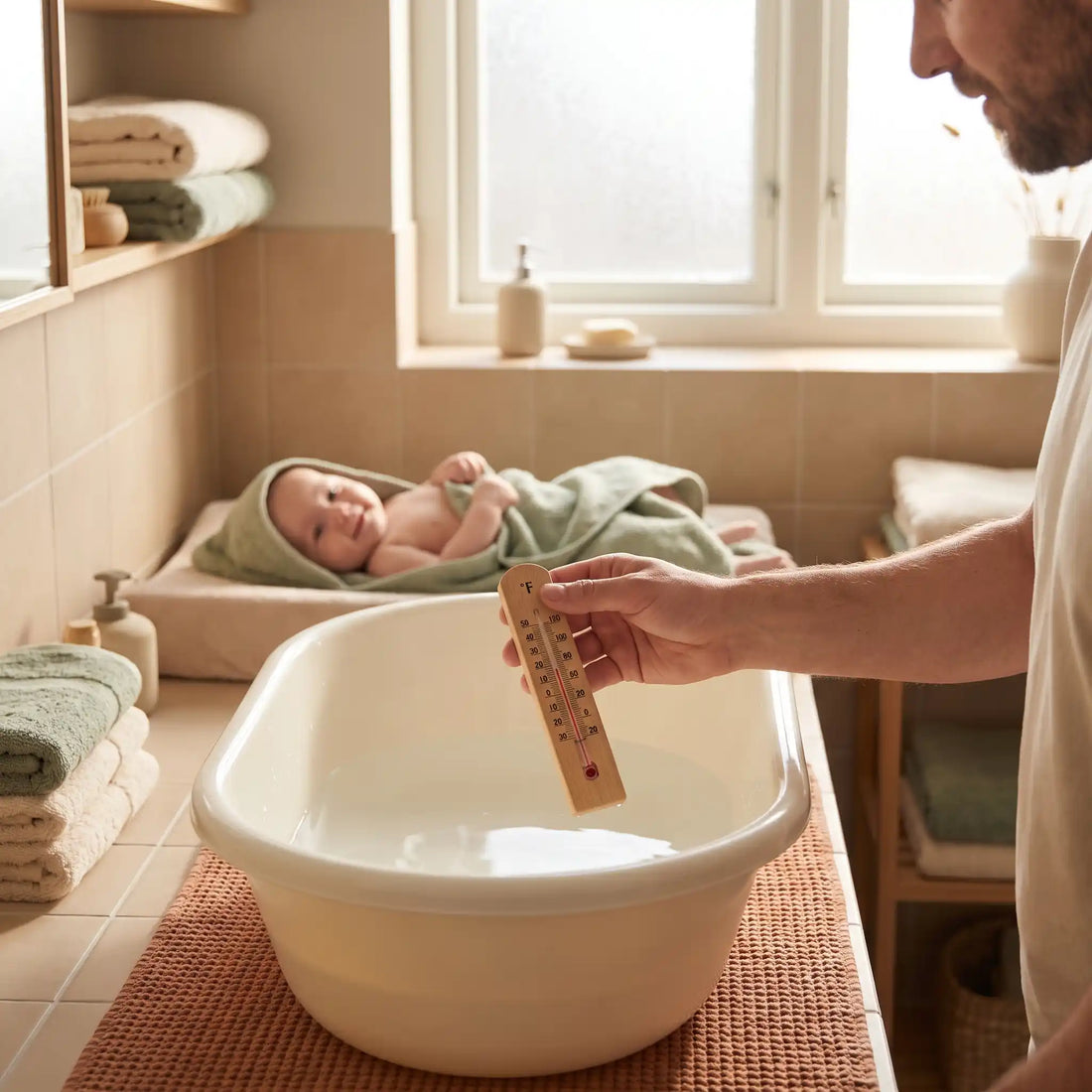 reglage-temperature-baignoire-bebe-securite