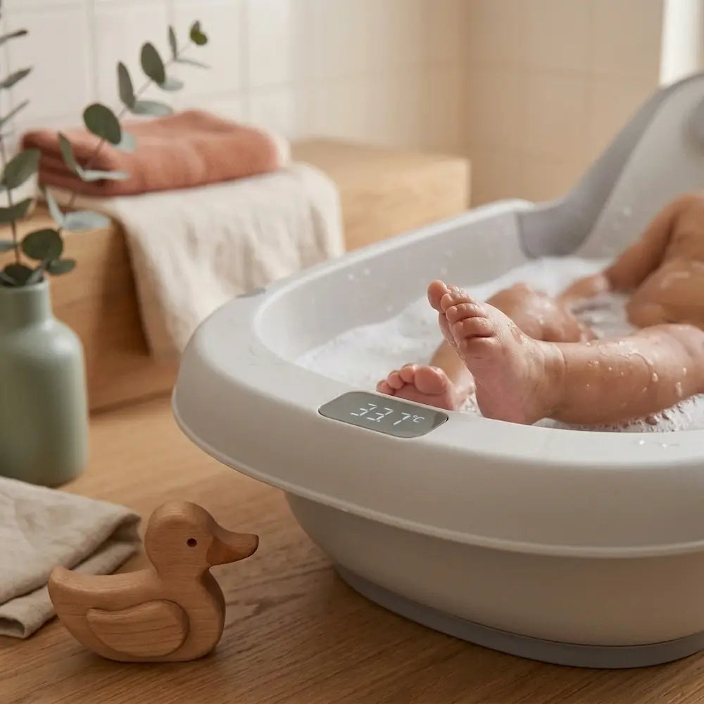 Transat bébé 4-en-1 évolutif - Hamac de bain nouveau-né à 36 mois