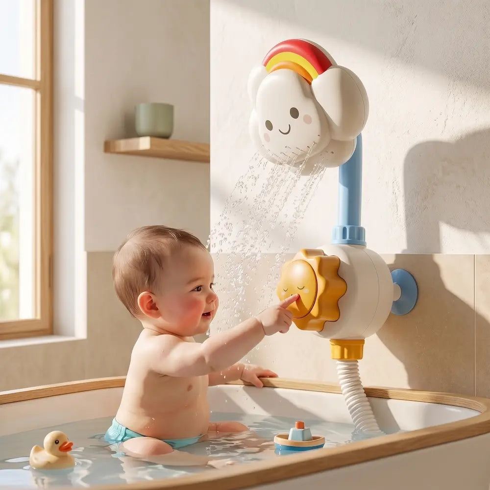 “J’ai peur que bébé ait de l’eau dans les yeux...”