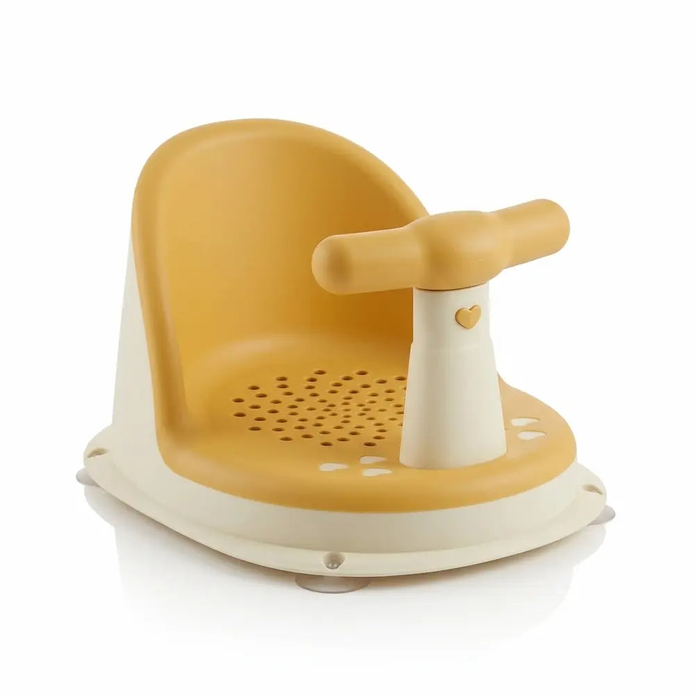 Siège de bain bébé portable avec dossier, maintien sécurisé, de 0 à 12 mois