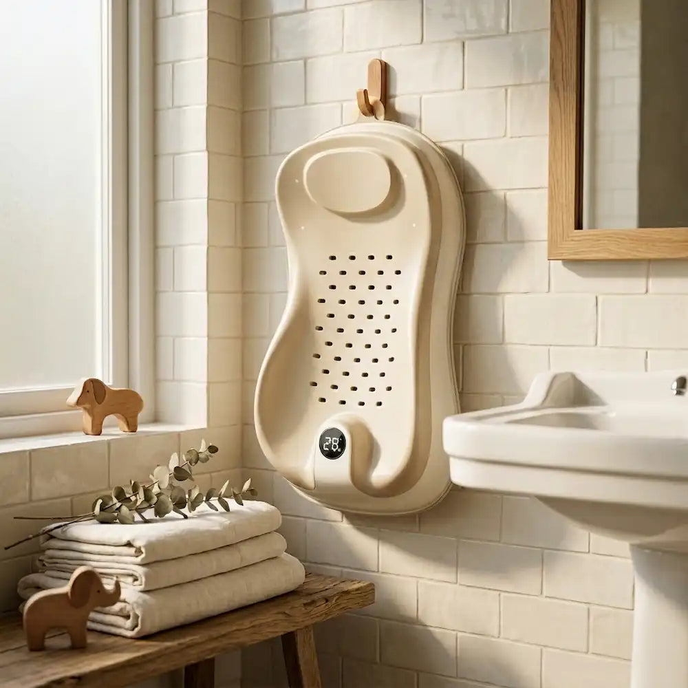 Transat baignoire bébé thermomètre universel, du nouveau-né à 12 mois