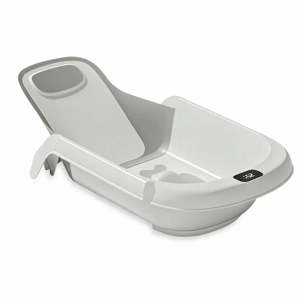 Transat bébé 4-en-1 évolutif, hamac de bain, coloris gris, du nouveau-né à 36 mois